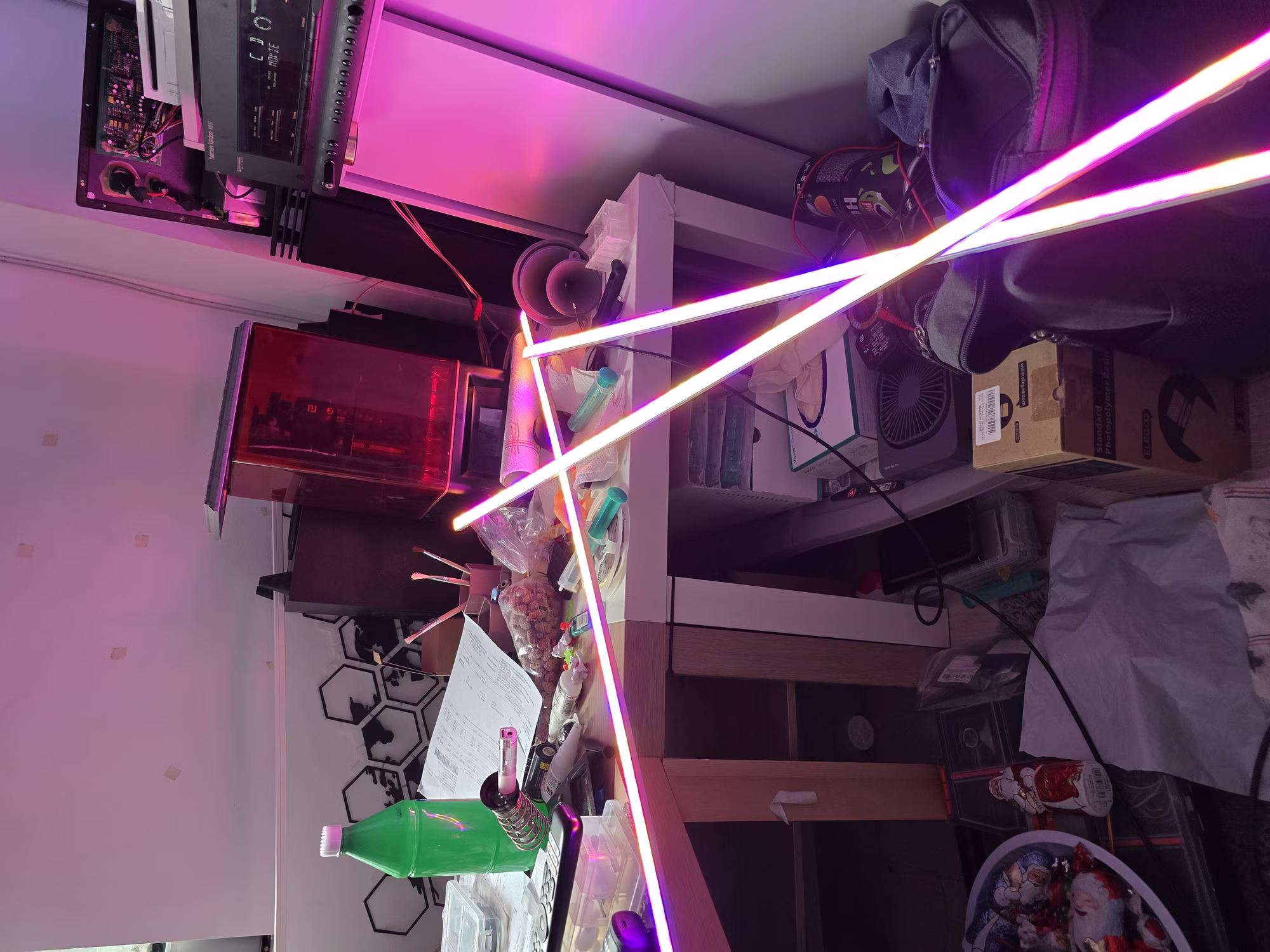 3 LED-Leisten fertig